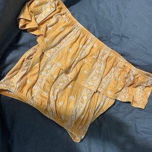 Off the shoulder top